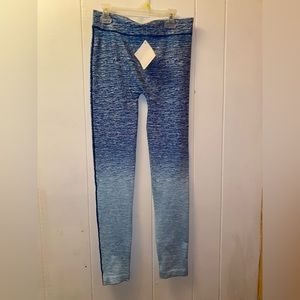 Blue leggings
